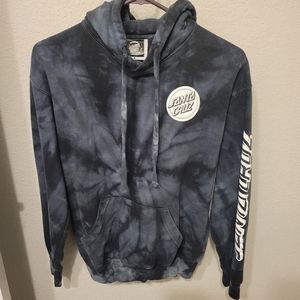 Navy blue Santa Cruz hoodie Size small